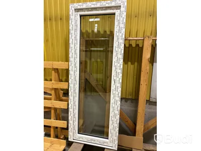 Fönsterdörr PVC Höger - 79x208,5 cm - 1 st