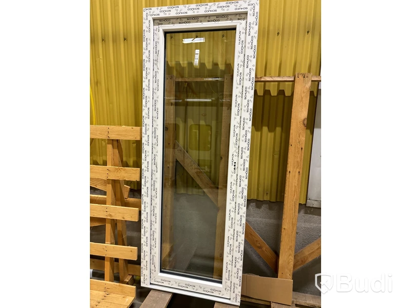 Fönsterdörr PVC Höger - 79x208,5 cm - 1 st