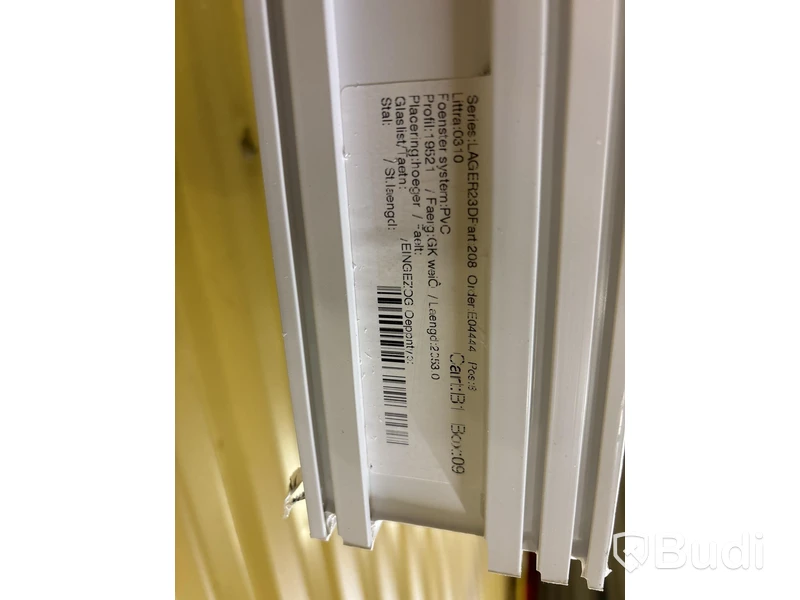 Fönsterdörr PVC Höger - 79x208,5 cm - 1 st
