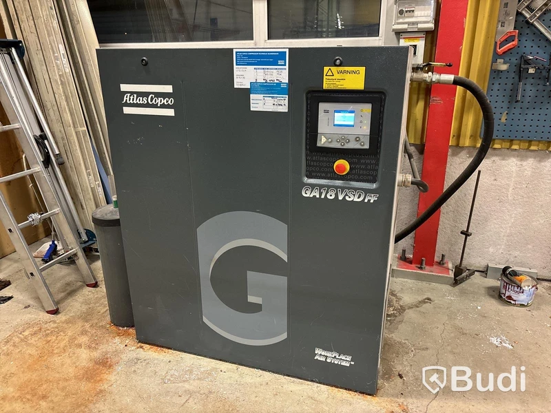 Kompressor Atlas Copco GA18VSD FF | 23496h | 2009