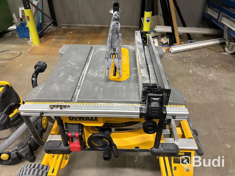 Klyvsåg Dewalt DWE7485 & dammsugare Stanley