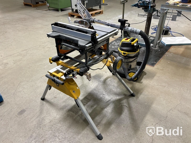 Klyvsåg Dewalt DWE7485 & dammsugare Stanley