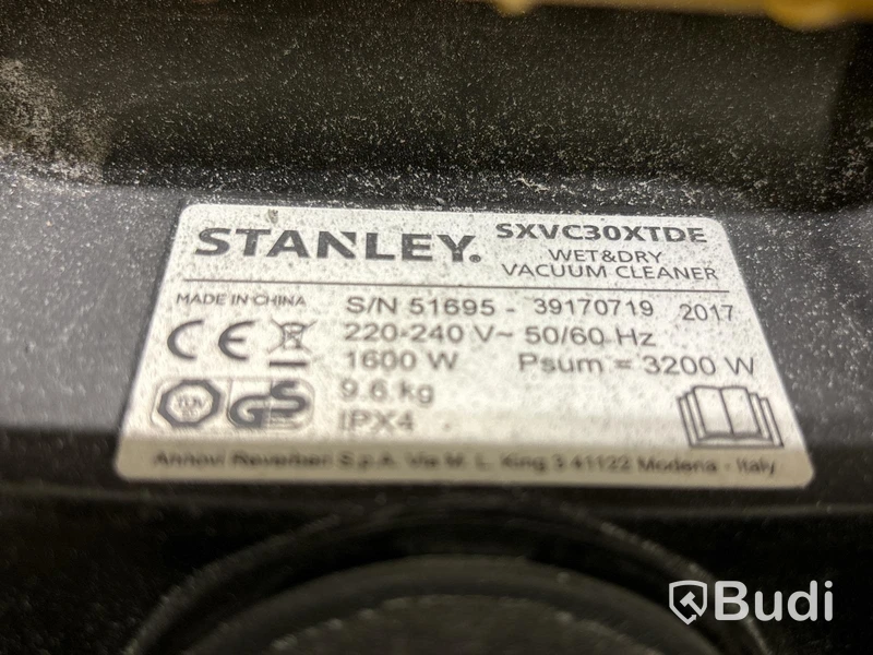 Klyvsåg Dewalt DWE7485 & dammsugare Stanley
