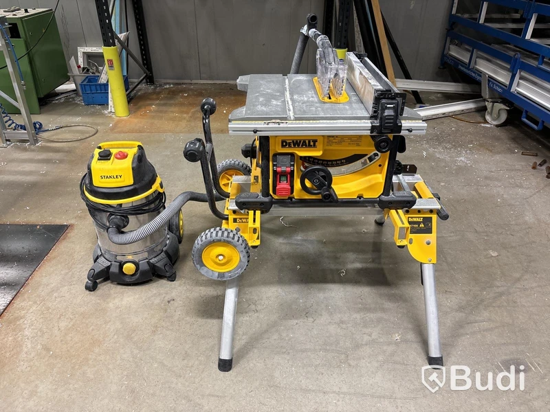 Klyvsåg Dewalt DWE7485 & dammsugare Stanley