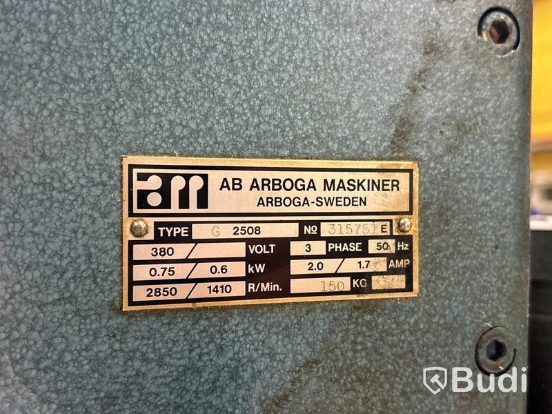 Pelarborrmaskin Arboga G 2580 med rullstativ & rullbana