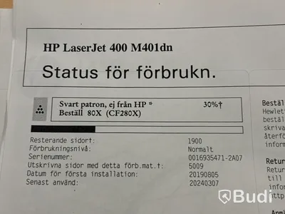 Laserskrivare HP LaserJet Pro 400