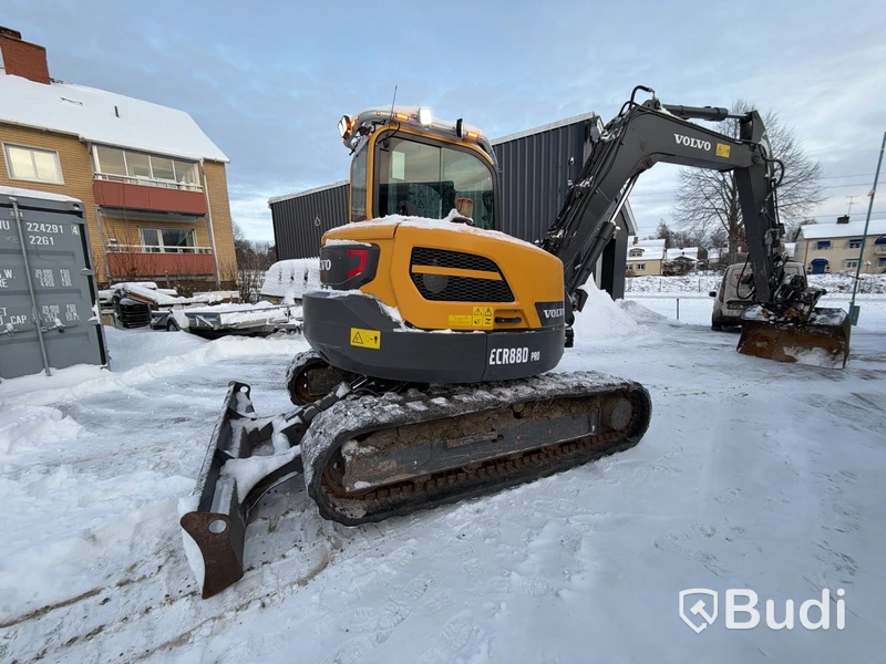 Minigrävare Volvo ECR88D -2020
