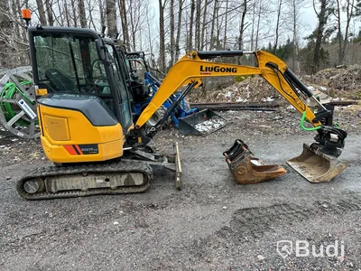 Grävmaskin med tiltrotator, LiuGong 2,75 ton -2021 - rep objekt