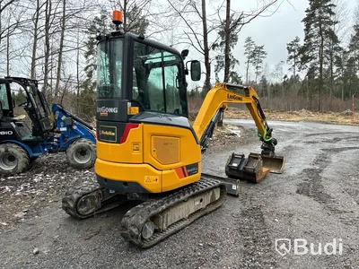 Grävmaskin med tiltrotator, LiuGong 2,75 ton -2021 - rep objekt