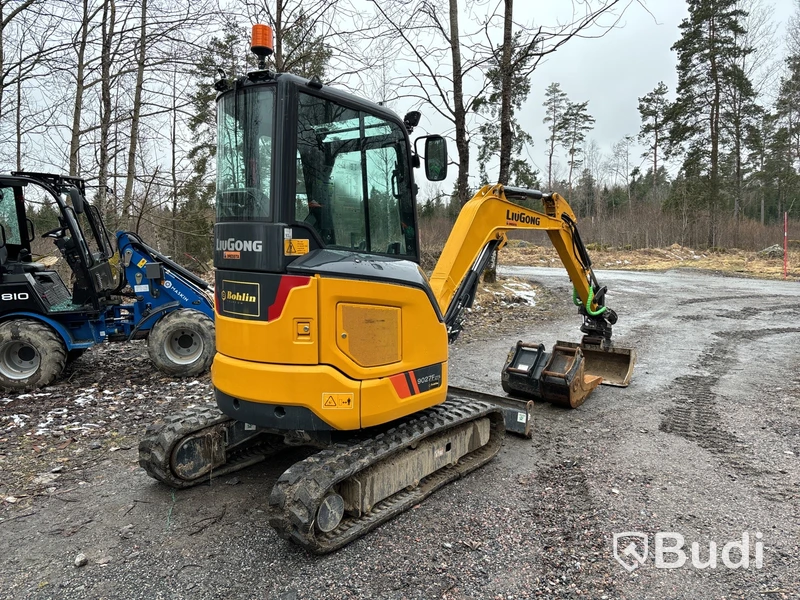 Grävmaskin med tiltrotator, LiuGong 2,75 ton -2021 - rep objekt