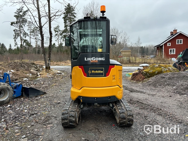Grävmaskin med tiltrotator, LiuGong 2,75 ton -2021 - rep objekt