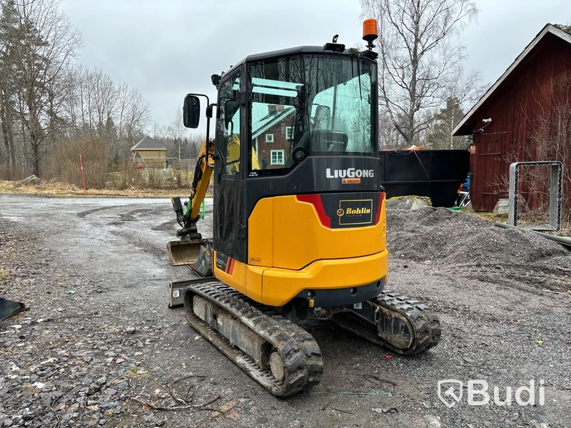 Grävmaskin med tiltrotator, LiuGong 2,75 ton -2021 - rep objekt