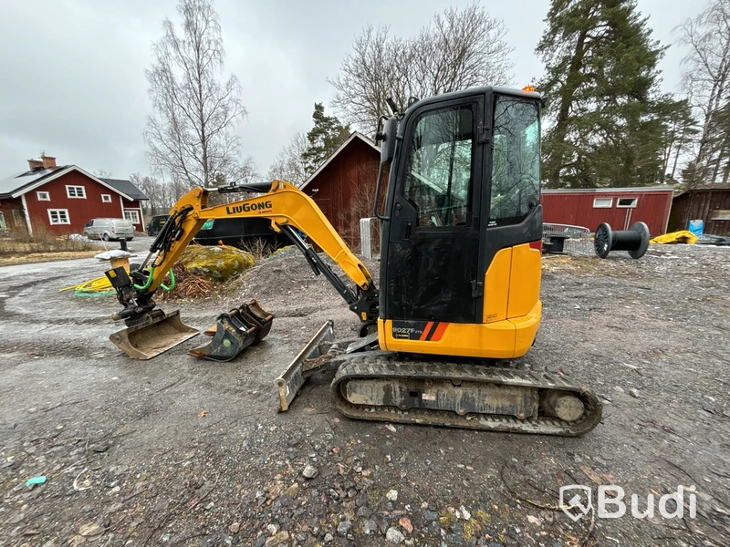 Grävmaskin med tiltrotator, LiuGong 2,75 ton -2021 - rep objekt