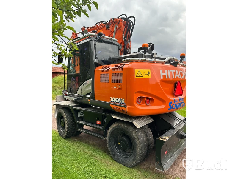 Hitachi ZX140W-6 Grävmaskin (2019) med Rototilt