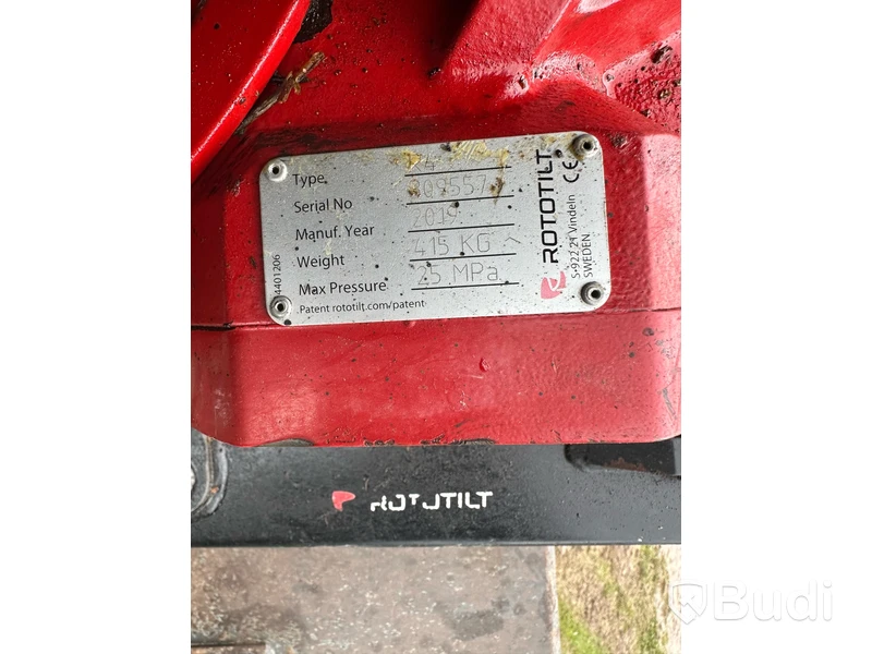 Hitachi ZX140W-6 Grävmaskin (2019) med Rototilt
