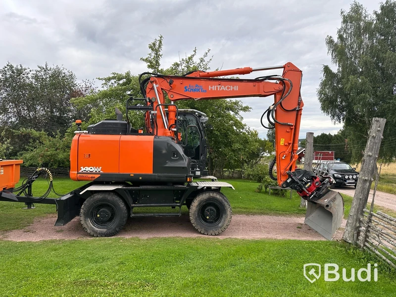 Hitachi ZX140W-6 Grävmaskin (2019) med Rototilt