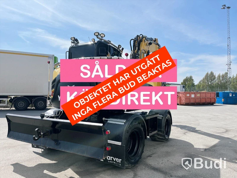 Hjulgrävare Yanmar B95W - Tiltrotator -2019
