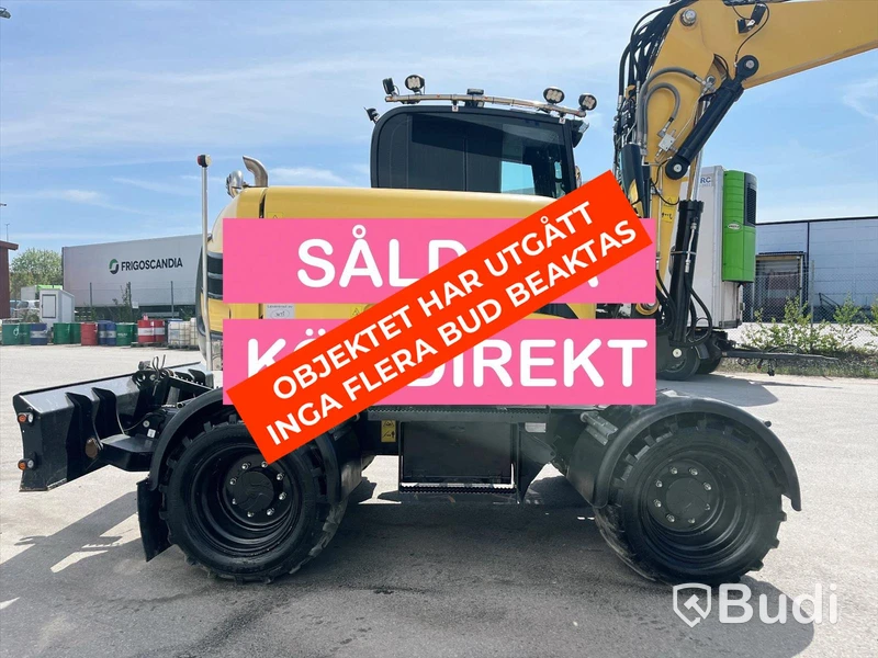 Hjulgrävare Yanmar B95W - Tiltrotator -2019