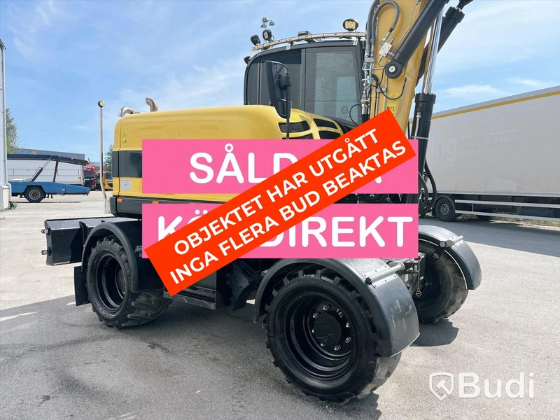Hjulgrävare Yanmar B95W - Tiltrotator -2019