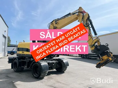 Hjulgrävare Yanmar B95W - Tiltrotator -2019