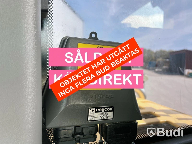 Hjulgrävare Yanmar B95W - Tiltrotator -2019