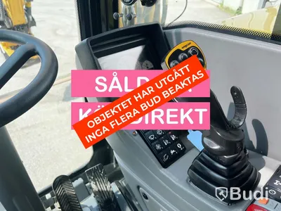Hjulgrävare Yanmar B95W - Tiltrotator -2019