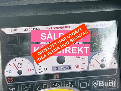 Hjulgrävare Yanmar B95W - Tiltrotator -2019