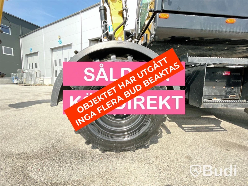 Hjulgrävare Yanmar B95W - Tiltrotator -2019