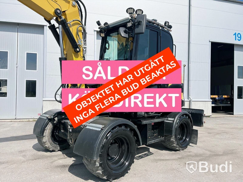 Hjulgrävare Yanmar B95W - Tiltrotator -2019