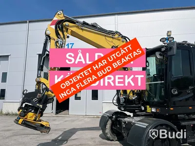 Hjulgrävare Yanmar B95W - Tiltrotator -2019