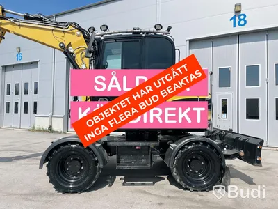 Hjulgrävare Yanmar B95W - Tiltrotator -2019