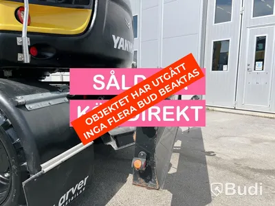 Hjulgrävare Yanmar B95W - Tiltrotator -2019