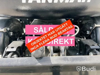 Hjulgrävare Yanmar B95W - Tiltrotator -2019