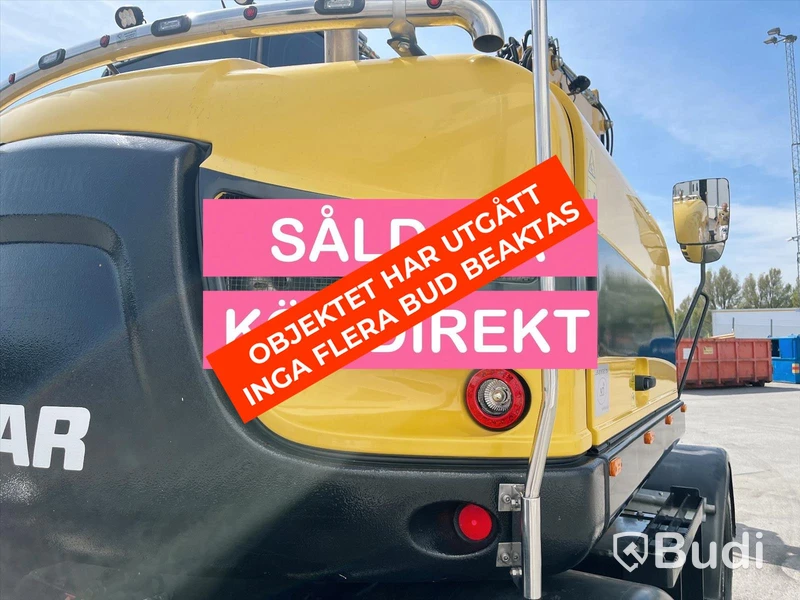 Hjulgrävare Yanmar B95W - Tiltrotator -2019