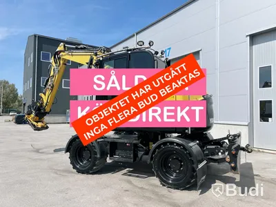 Hjulgrävare Yanmar B95W - Tiltrotator -2019