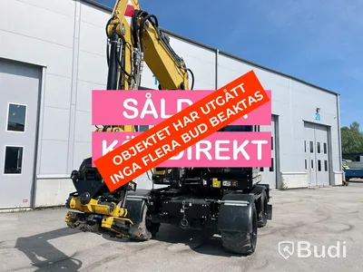 Hjulgrävare Yanmar B95W - Tiltrotator -2019
