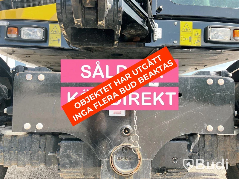 Hjulgrävare Yanmar B95W - Tiltrotator -2019