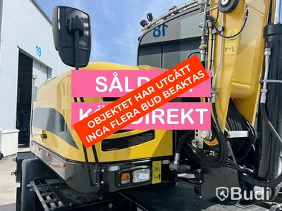 Hjulgrävare Yanmar B95W - Tiltrotator -2019