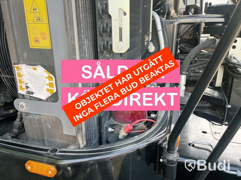 Hjulgrävare Yanmar B95W - Tiltrotator -2019
