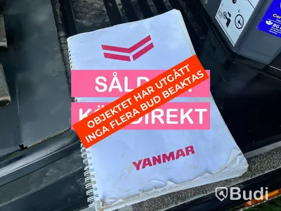 Hjulgrävare Yanmar B95W - Tiltrotator -2019