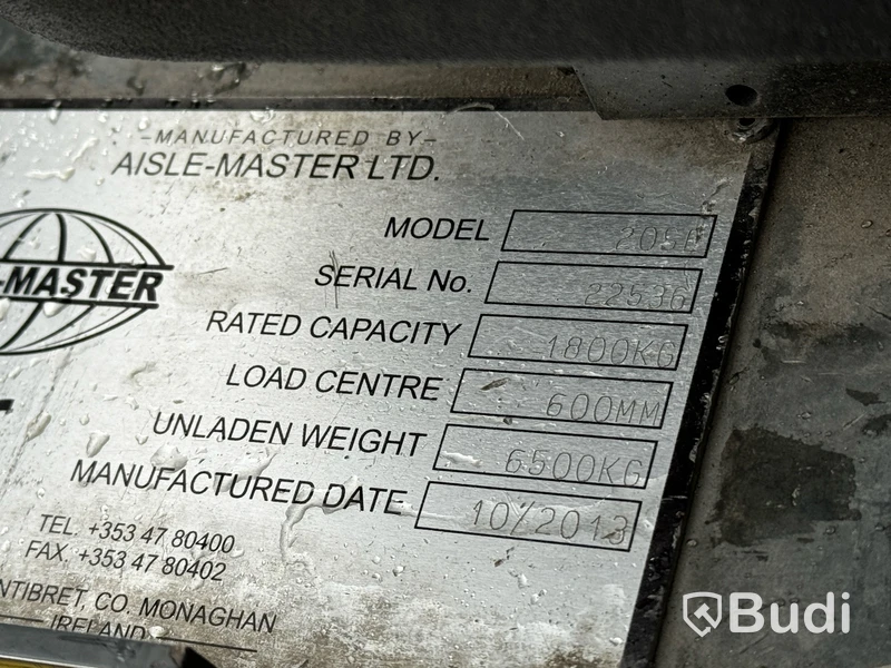 Truck Aisle Master 20SE -2013