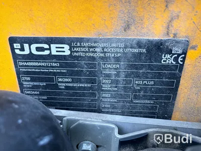 Lastmaskin JCB 403 Plus, -2022