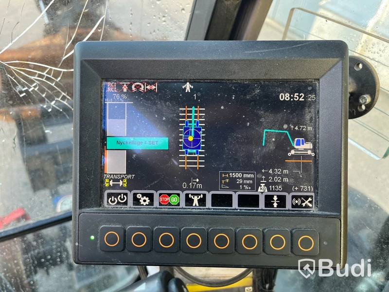 Hjulgrävare Volvo EWR150E -2019 | Rälsanpassad
