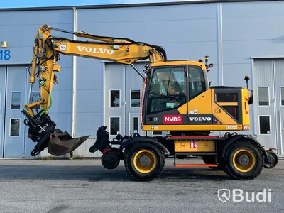 Hjulgrävare Volvo EWR150E -2019 | Rälsanpassad
