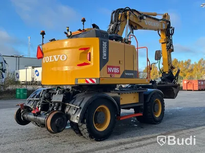 Hjulgrävare Volvo EWR150E -2019 | Rälsanpassad