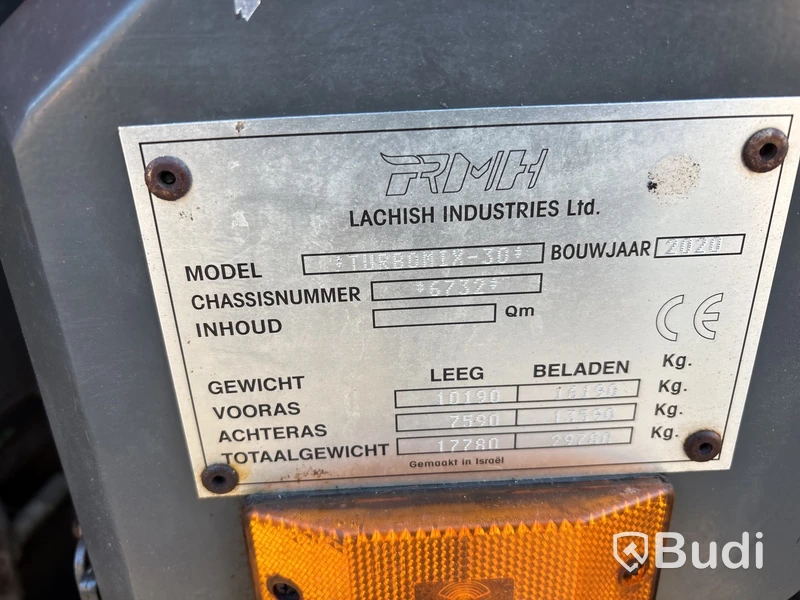 Fullfodervagn RMH Type Turbomix 30 Gold, -2020