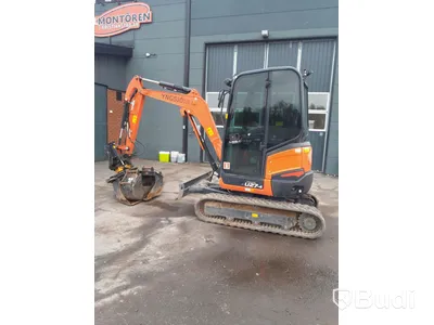 Grävmaskin Kubota U27-4 med tiltrotator och skopor, -2023