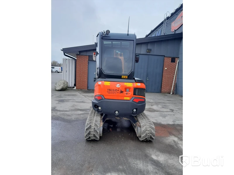 Grävmaskin Kubota U27-4 med tiltrotator och skopor, -2023