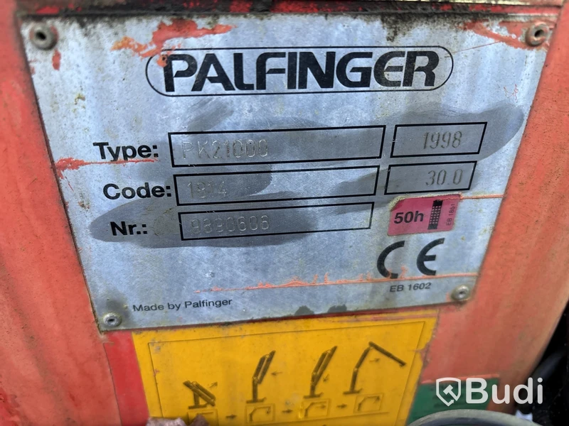 Kranflak Palfinger PK21000, -1998