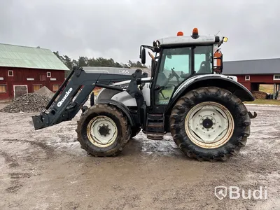 Valtra C120 med lastare, -2005